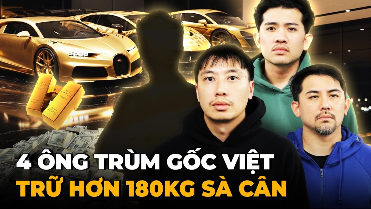 Vụ 4 Ông Trùm Gốc Việt Vừa Bị FBI Bắt - Thu Giữ 3 Siêu Xe, 130K USD, 181Kg Mai Thúy, 3 Thỏi Vàng