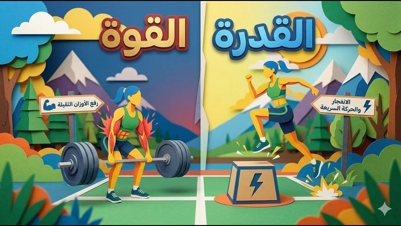 هل تعرف الفرق بين القوة والقدرة؟ هذا سيغير كل شيء في تمرينك!