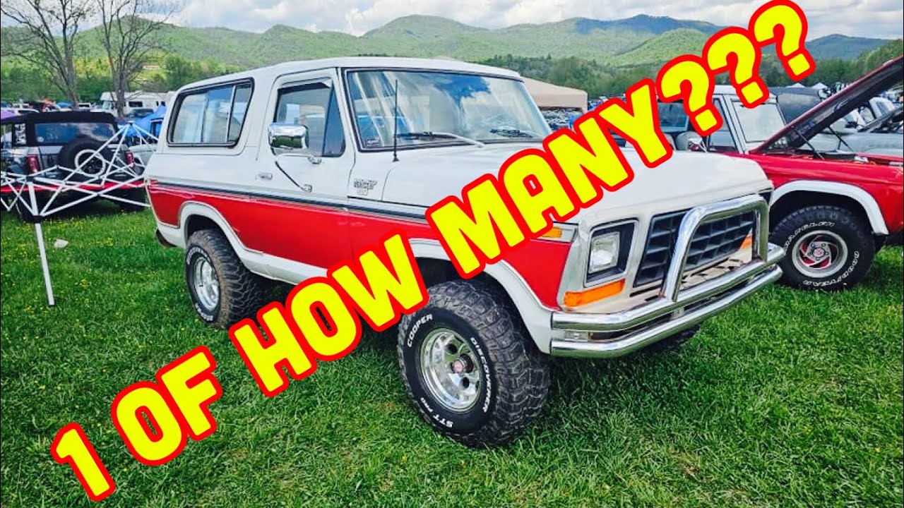 1978 Ford Bronco With Something Special Hiding In Plain Sight. 🔴⚪️
