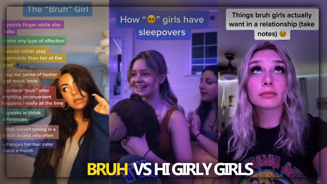 BRUH VS 🥺 GIRLS TIKTOK COMPILATION!🖤
