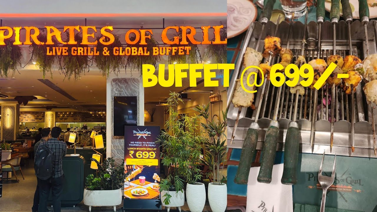 Pirates of Grill - Pacific Mall, Tagore Garden, Delhi || Lunch Buffet @ 699 Only