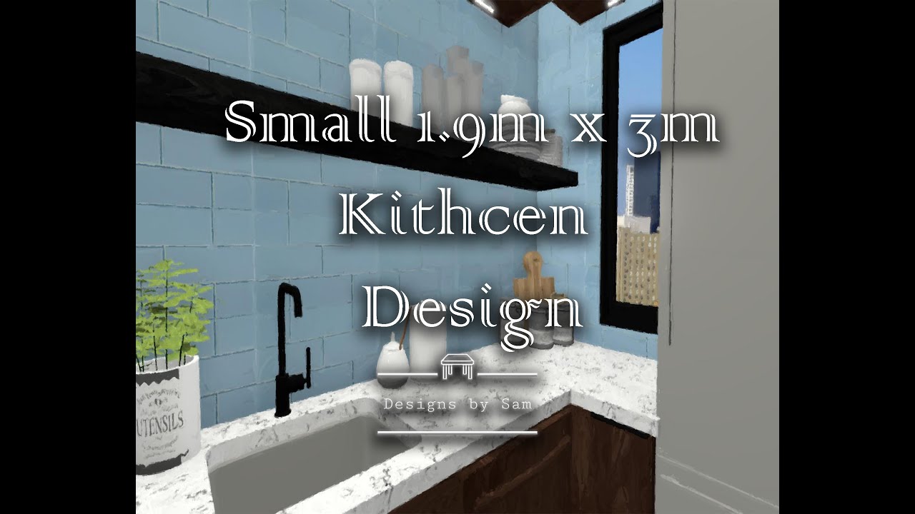 Interior designing | 1.9m x 3m small kitchen |  Chief Architect render