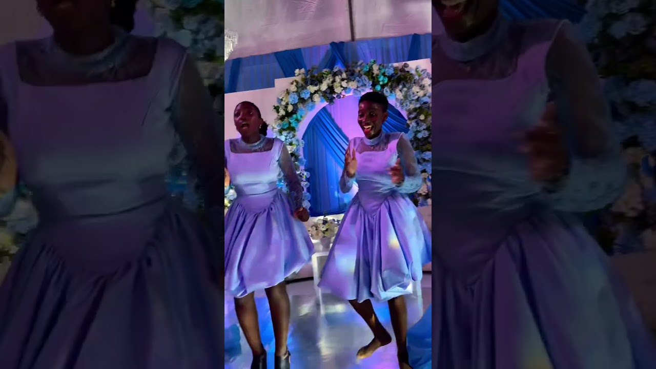 Joy in every move ✨💙#KenyaSafariWedding #GardenWedding #Kenya