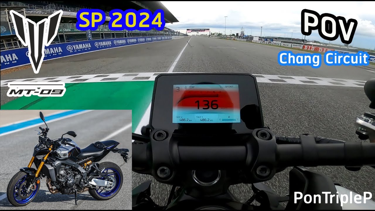 POV Yamaha MT-09 SP 2024 @Chang Circuit