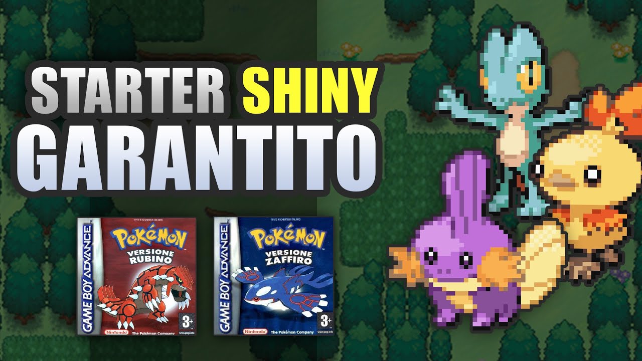 Come Ottenere STARTERS SHINY GARANTITI in Pokèmon RUBINO e ZAFFIRO - Tutorial RNG