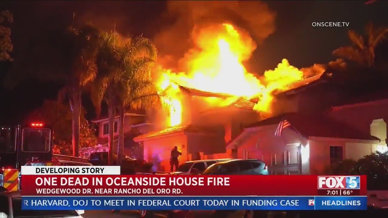 One dead in Oceanside house fire
