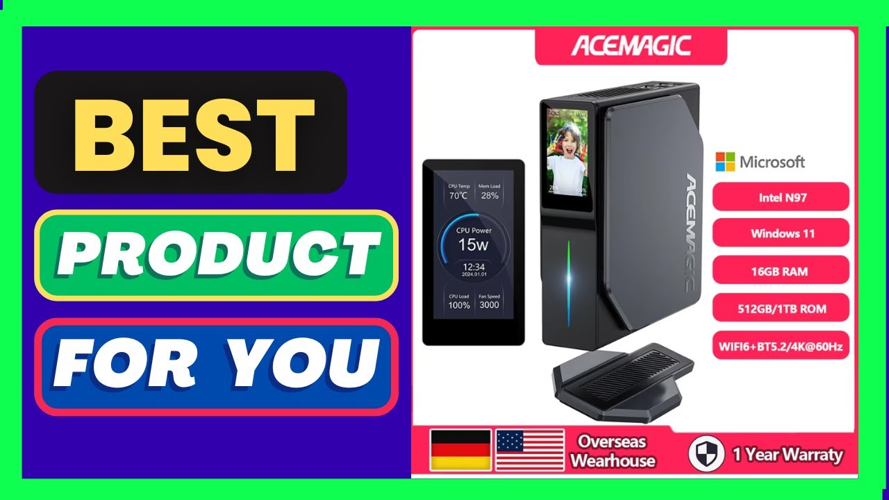 ACEMAGIC S1 Mini PC Gamer