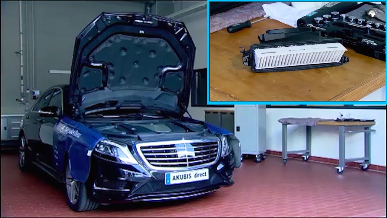 Обеспечение бесперебойной работы вашего Mercedes-Benz S-класса: замена воздушных фильтров