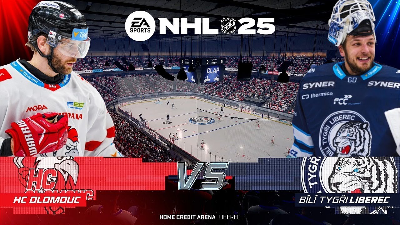 |NHL25| Famózní obrat Liberce proti Olomouci? 🏒 HC Olomouc/HC Liberec