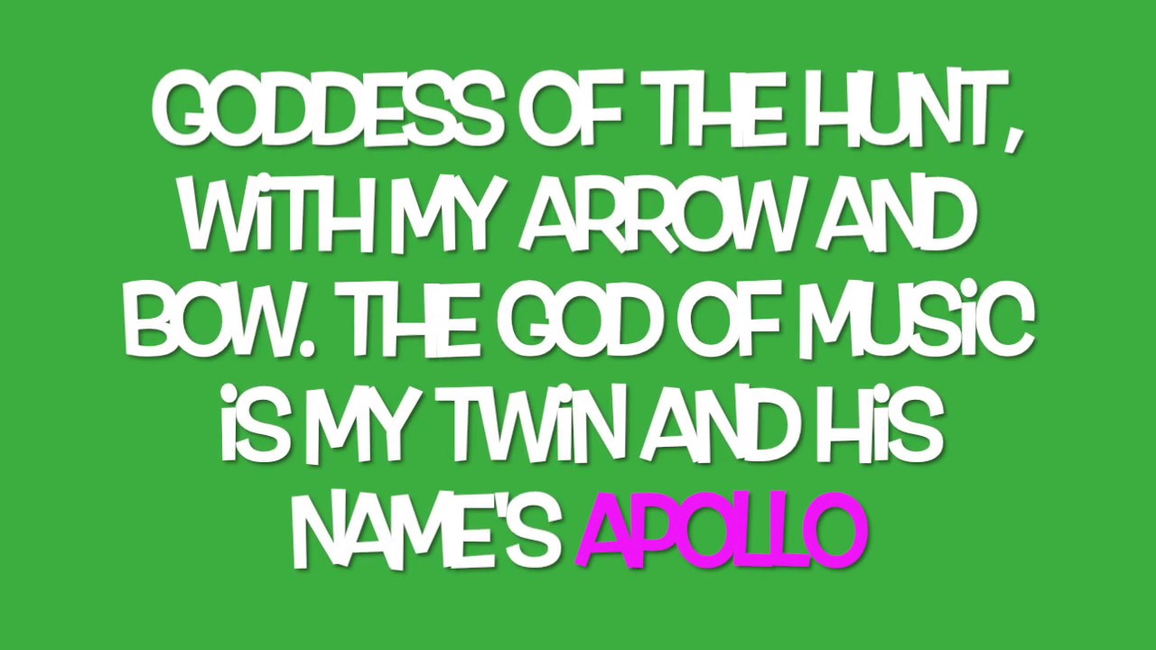 12 Greek Gods - An Olympian Rap