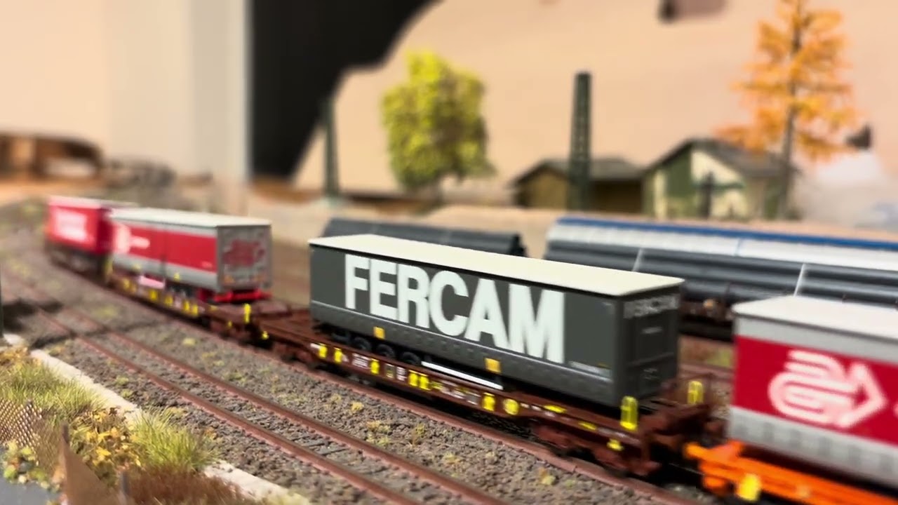 ÖBB N Spur Nightjet mit Taschenwagen und neues Nightjet Fleischmann Mallnitz Tauernbahn 