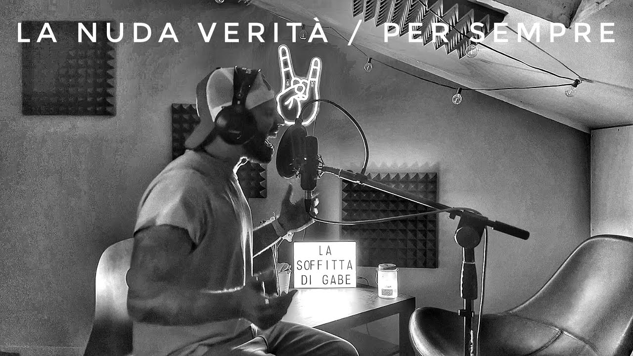 LA NUDA VERITÀ / PER SEMPRE - Home Studio Session (Francesco Renga Cover)