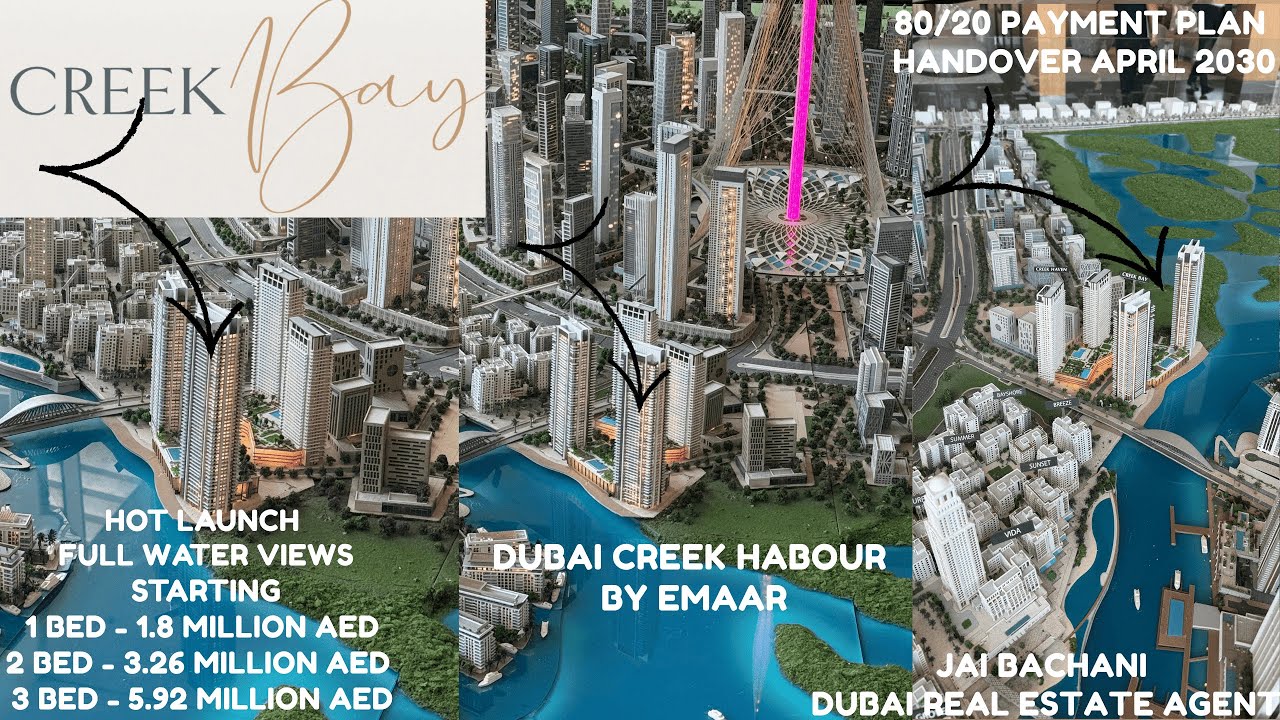 New Launch — Creek Bay | Dubai Creek Harbour Primest Waterfront Investment By Emaar | From 1.8M AED