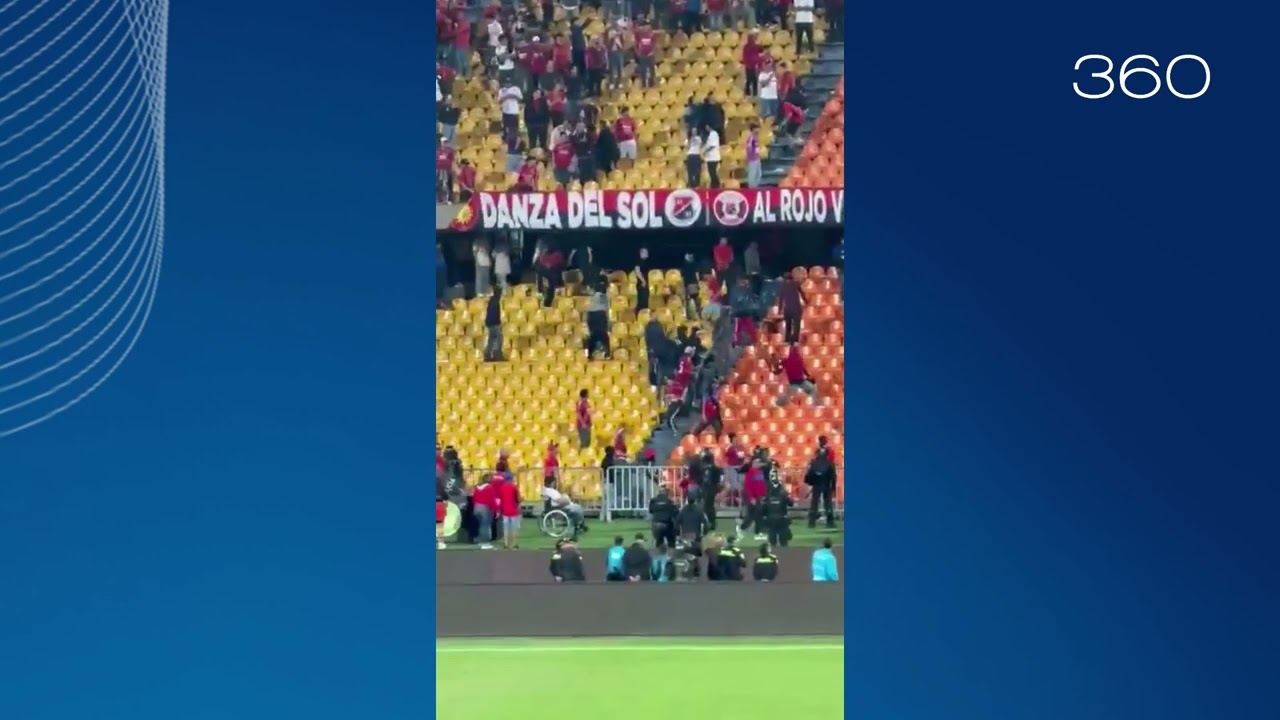Disturbios en el Atanasio Girardot: hinchas de Medellín y Nacional tras final de Copa Colombia