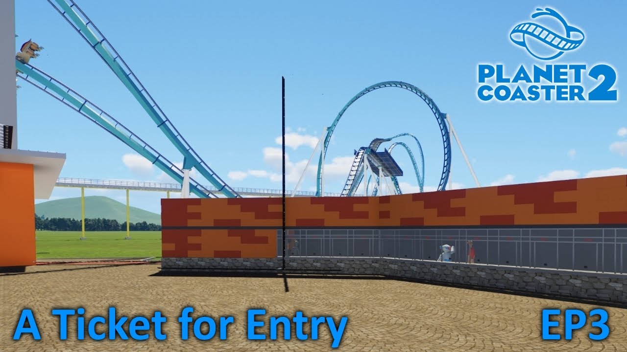 Cedar Point Recreation EP 3 - A Ticket for Entry! | Planet Coaster 2