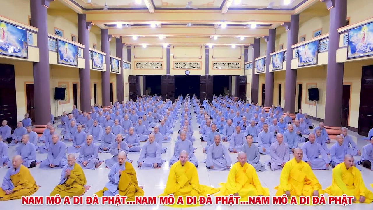 Niệm Phật Địa Chung 6 chữ Nam Mô A Di Đà Phật từ chậm tới nhanh