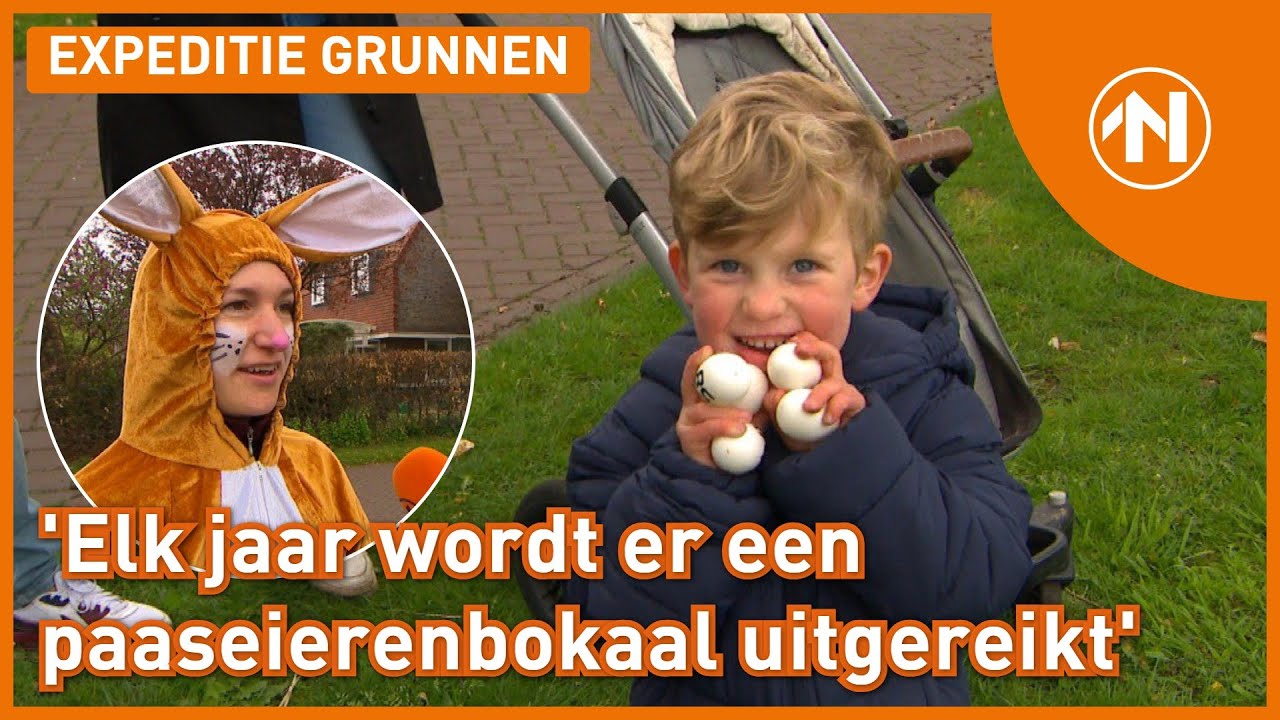 Bij PASEN hoort eieren zoeken