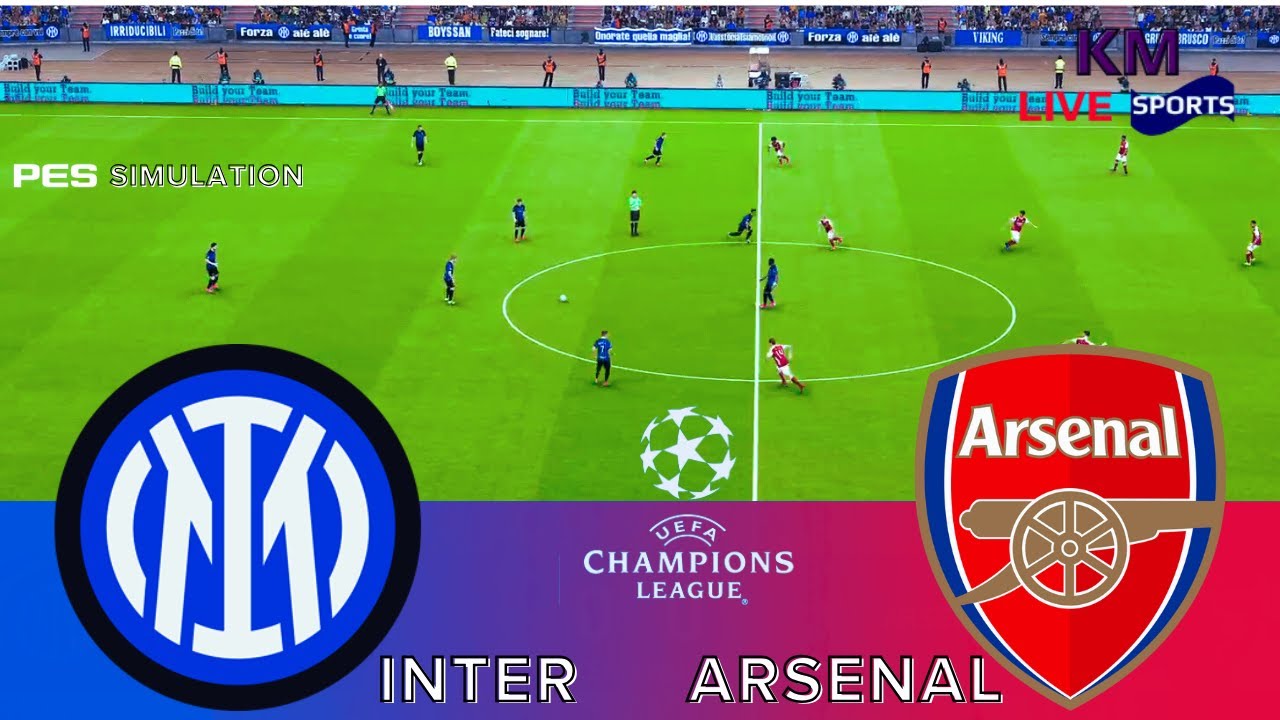 Inter Milan vs Arsenal - Champions League 2025/26 Full Match - PES 2021
