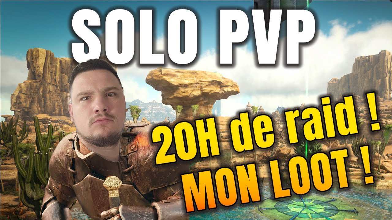 SOLO je raid une streamhackeuse pendant 20 heures | ARK SOLO PVP 2/2