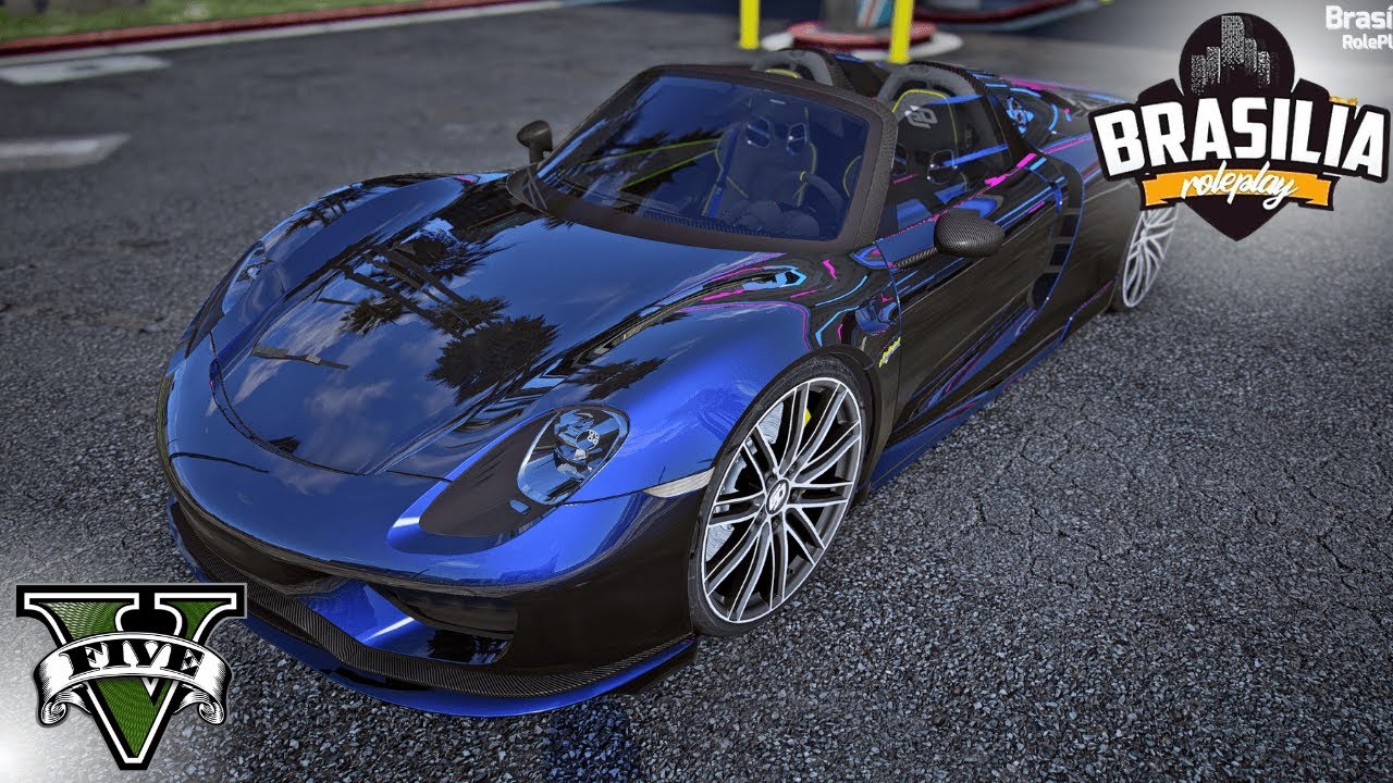 COMPREI o CARRO MAIS RÁPIDO DA CIDADE PORSHE 918! BRASILIA RP