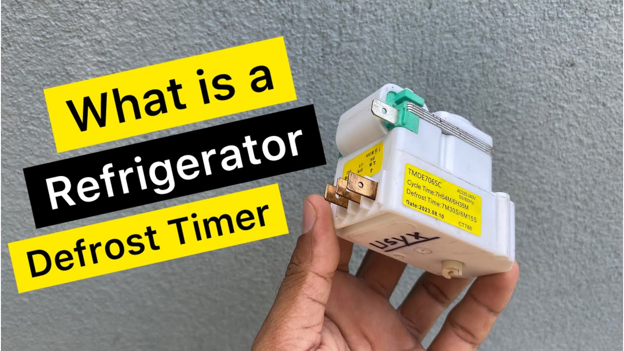 Refrigerator defrost timer | रेफ्रिजरेटर डीफ्रॉस्ट टाइमर