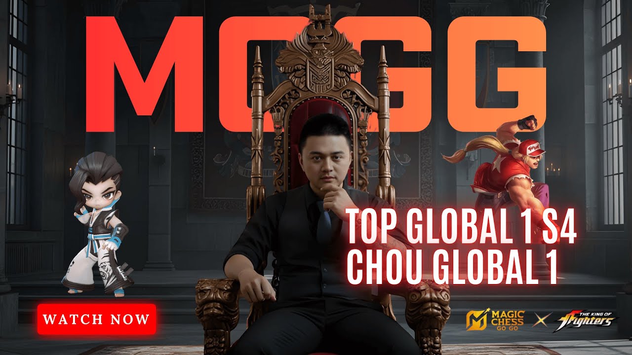 🔴 TOP GLOBAL 1 S4 - OTW GLOBAL LOU YI 1! #magicchessgogo #mcggidcreator