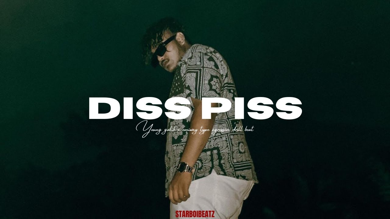 [FREE FOR PROFIT] Young Galib x Emiway Bantai Type Agressive Drill Beat ~ "DISS PISS" | Starboibeatz