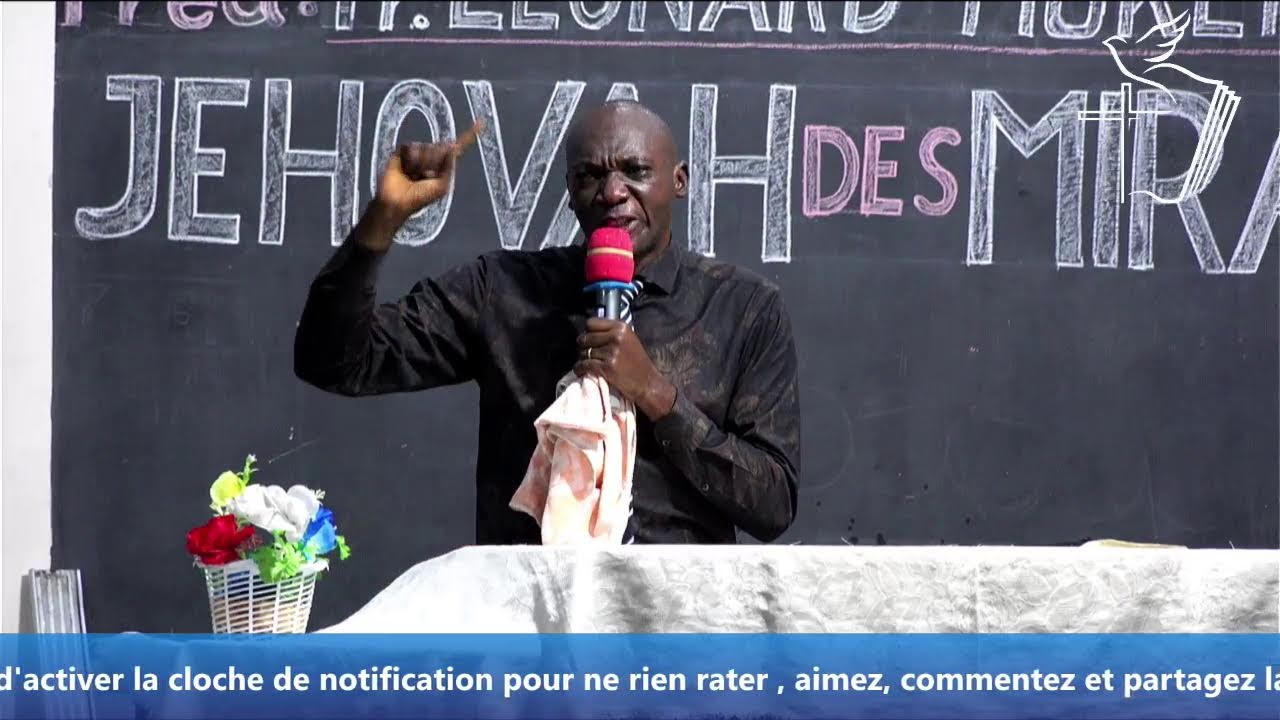 CULTE DU MERCREDI 18.03.2026 THEME : JEHOVAH DES MIRACLES  