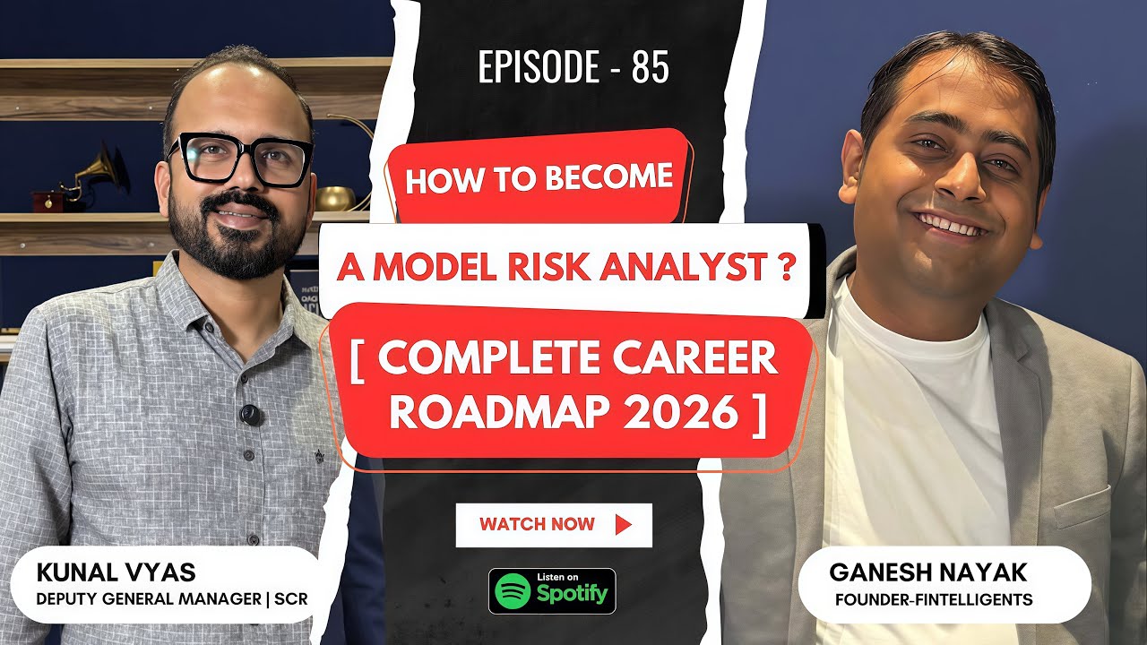 How to Become a Model Risk Analyst? Ft. Kunal Vyas Ep.85 | Finance Insider Podcast