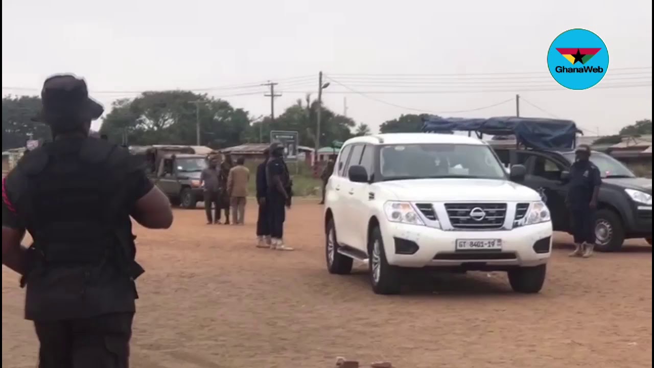 NDC Polls: Heavy security presence at Ningo-Prampram