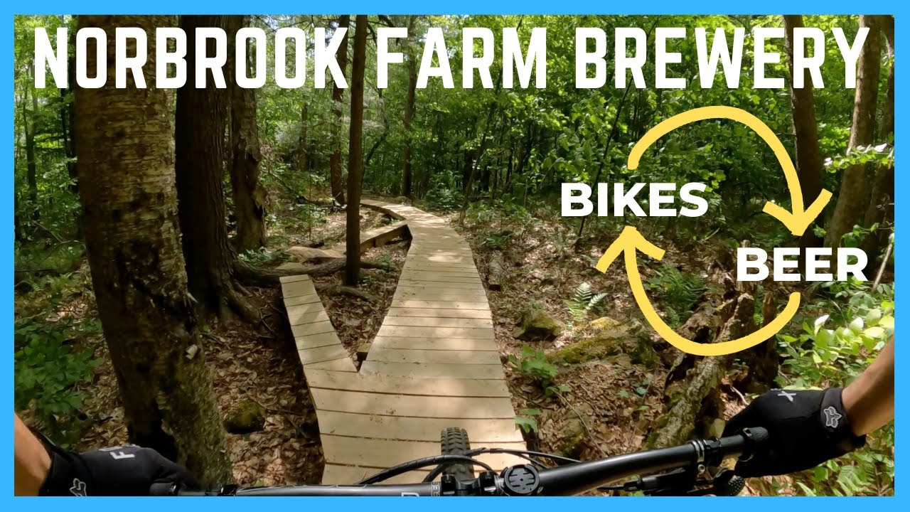 Mountain Biking the Norbrook Farm Brewery Trails | Colebrook, CT
