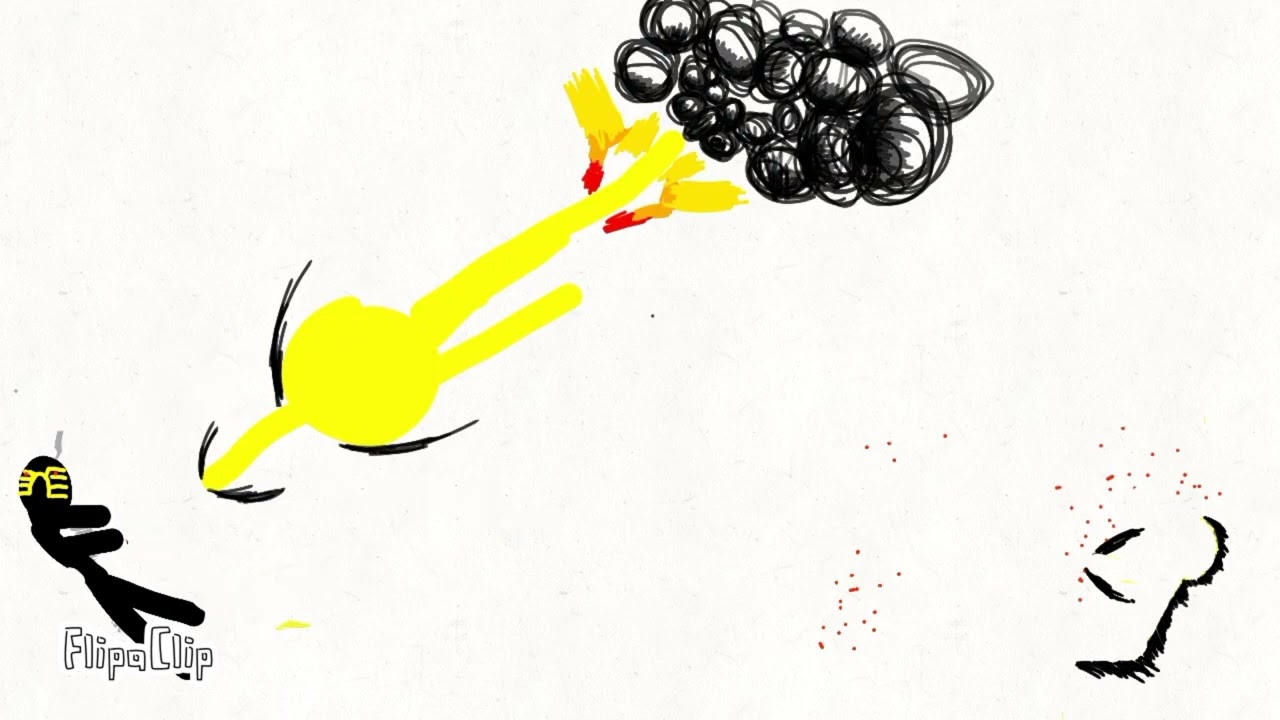 Duas lutas de stickman