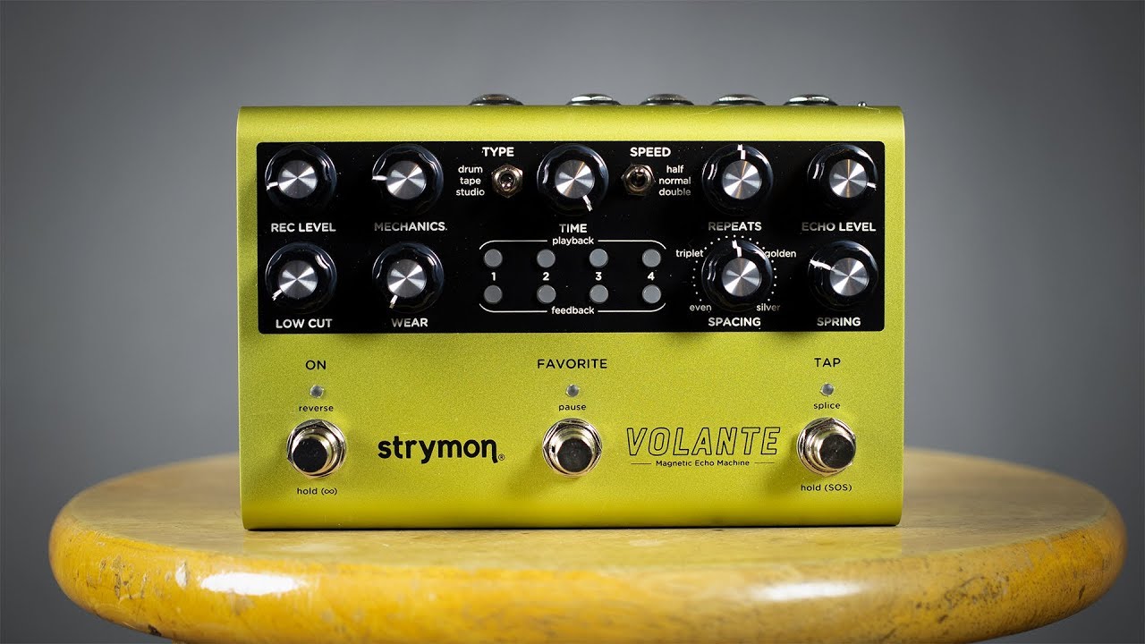 Strymon Volante: Glorious Tape Delay Tones! (Demo)