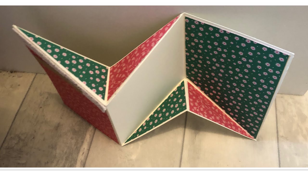 tuto carte plier effet pop up FACILE 100% ACTION