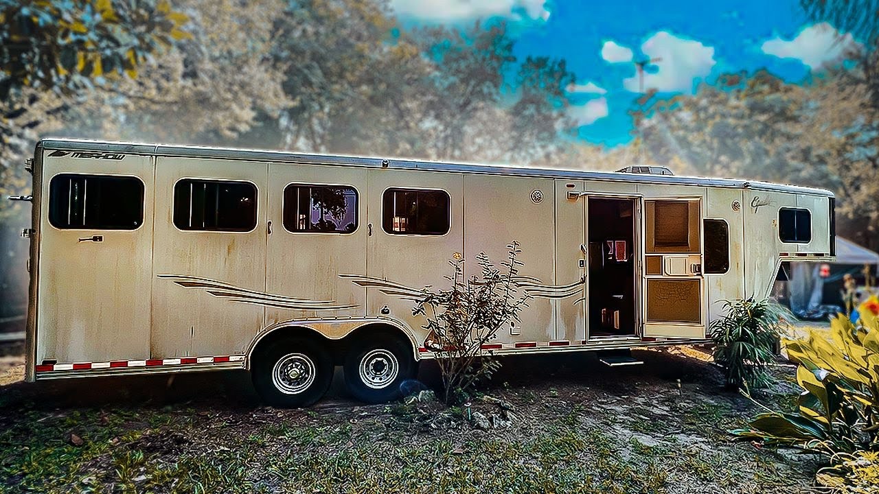 COMPREI UM TRAILER DE CAVALOS ABANDONADO!!