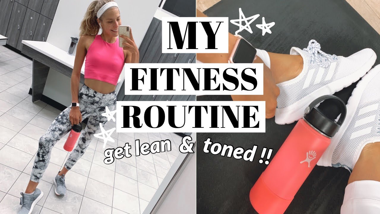 WORKOUT ROUTINE! (lean & toning exercises)