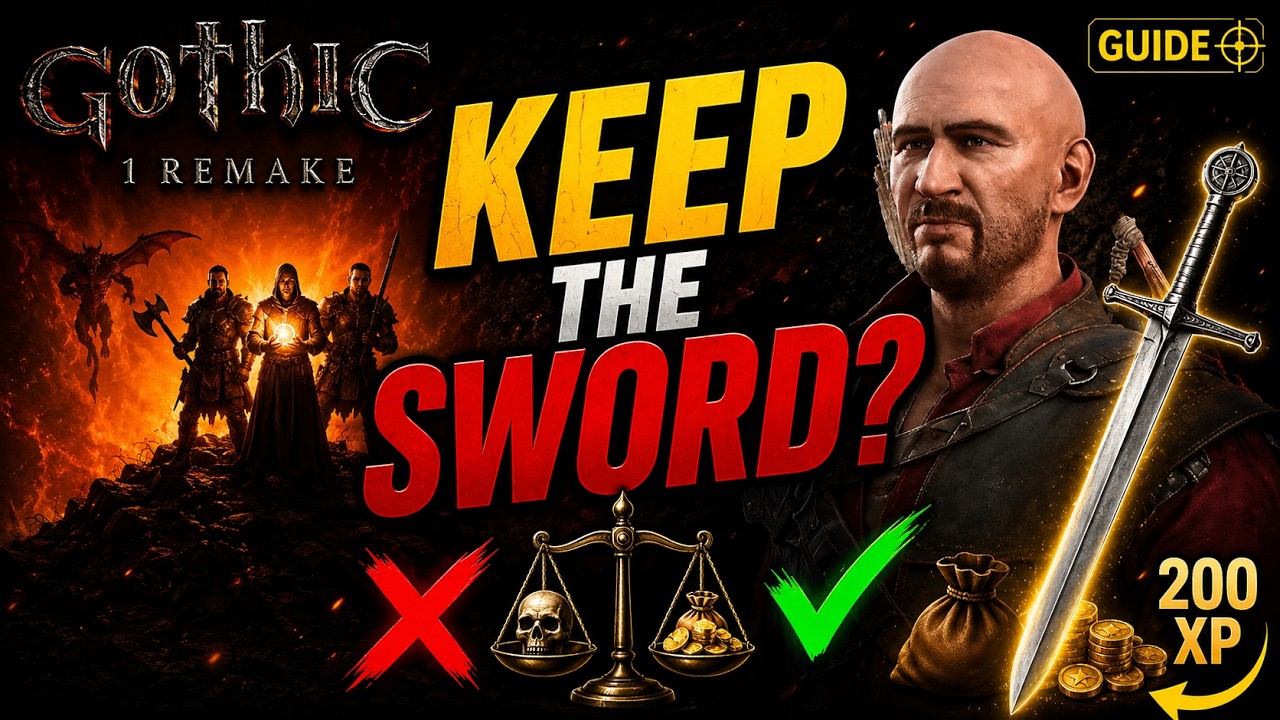 Should You Keep Whistler's Sword In Gothic 1 Remake