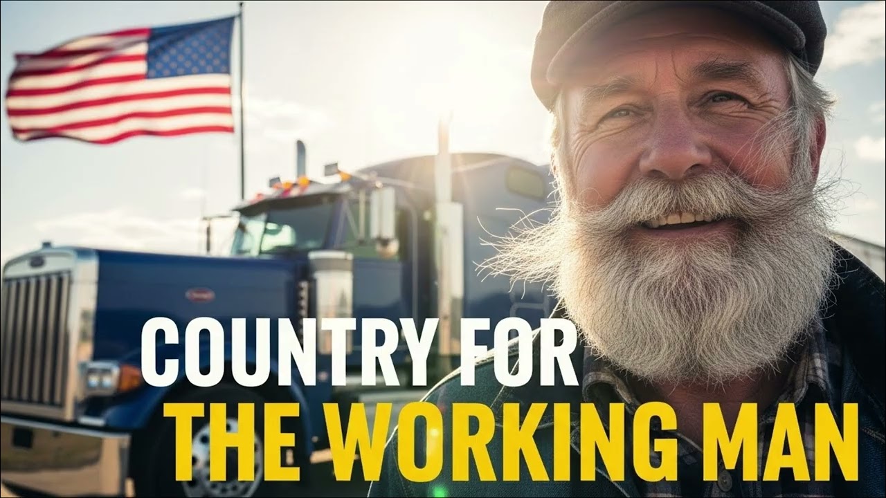 Chrome, Dust & Country Fire 🚚🔥 | Music for Truckers Who Ride Free