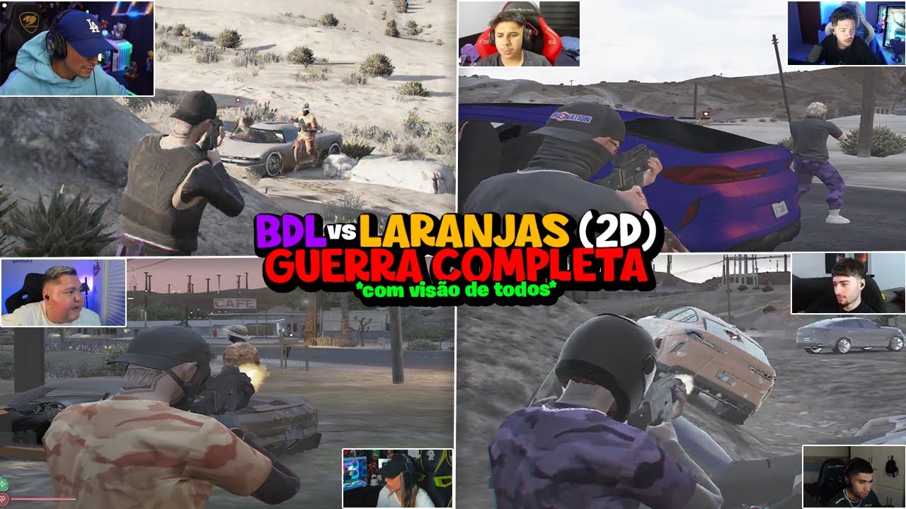 BDL vs 2D GUERRA COMPLETA + VISÃO DE TODOS!!