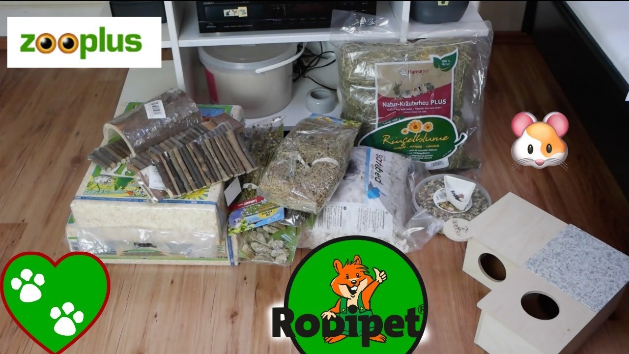 Zooplus & Rodipet Unboxing für einen Hamster 🐹