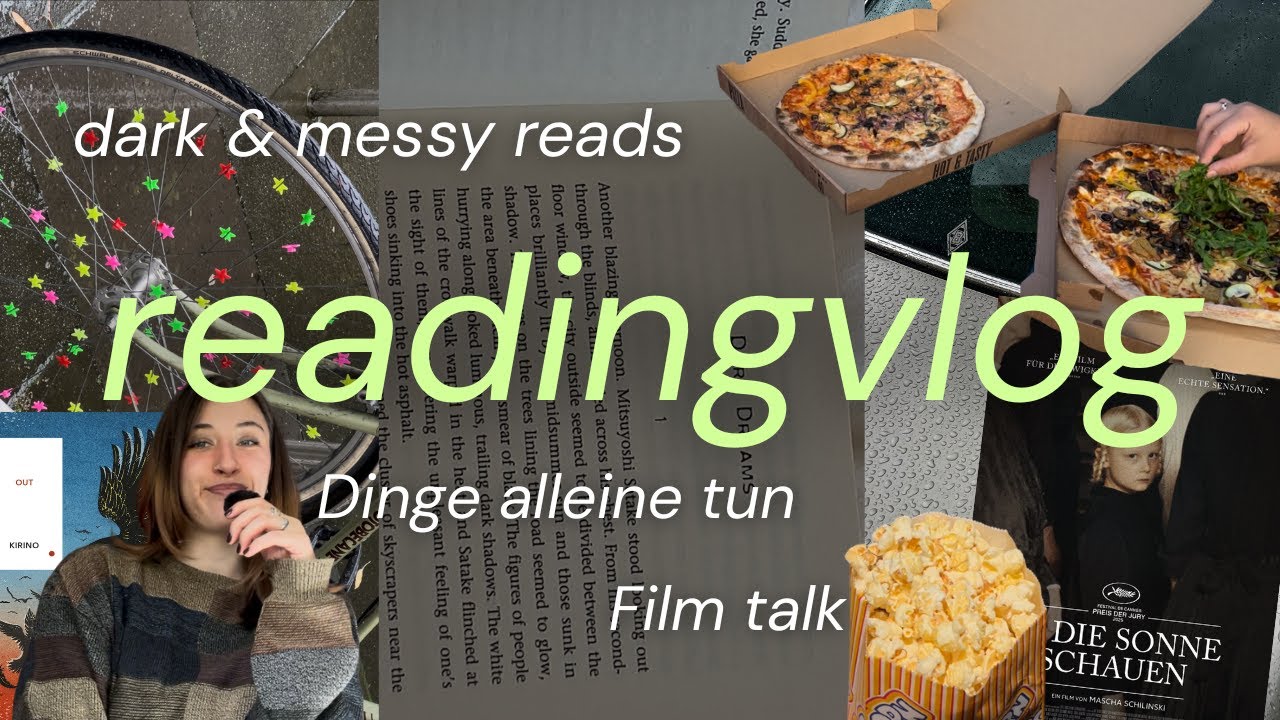 Dark Reads & Deep Talks // reading vlog 🤎