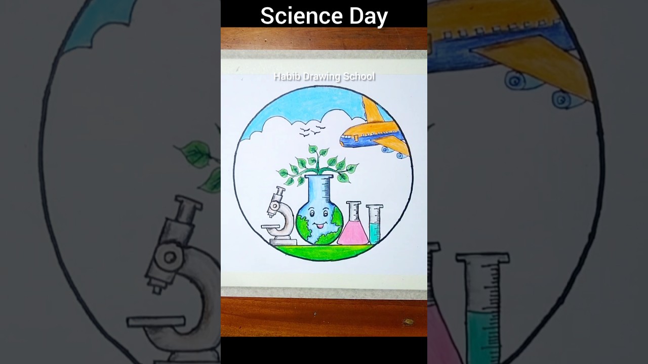 World science day drawing 