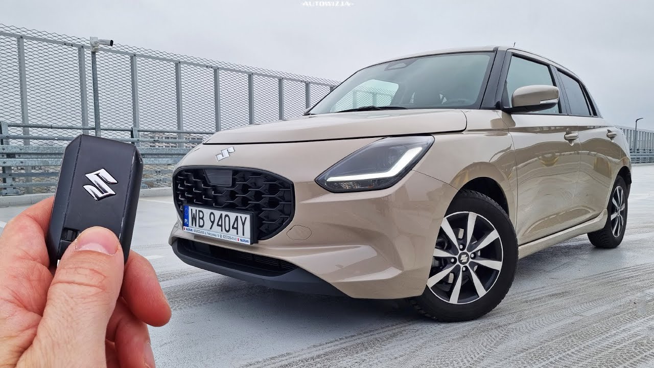 Suzuki Swift 2025 1.2 DualJet mild Hybrid 5MT TEST Idealne auto do miasta? [4k]