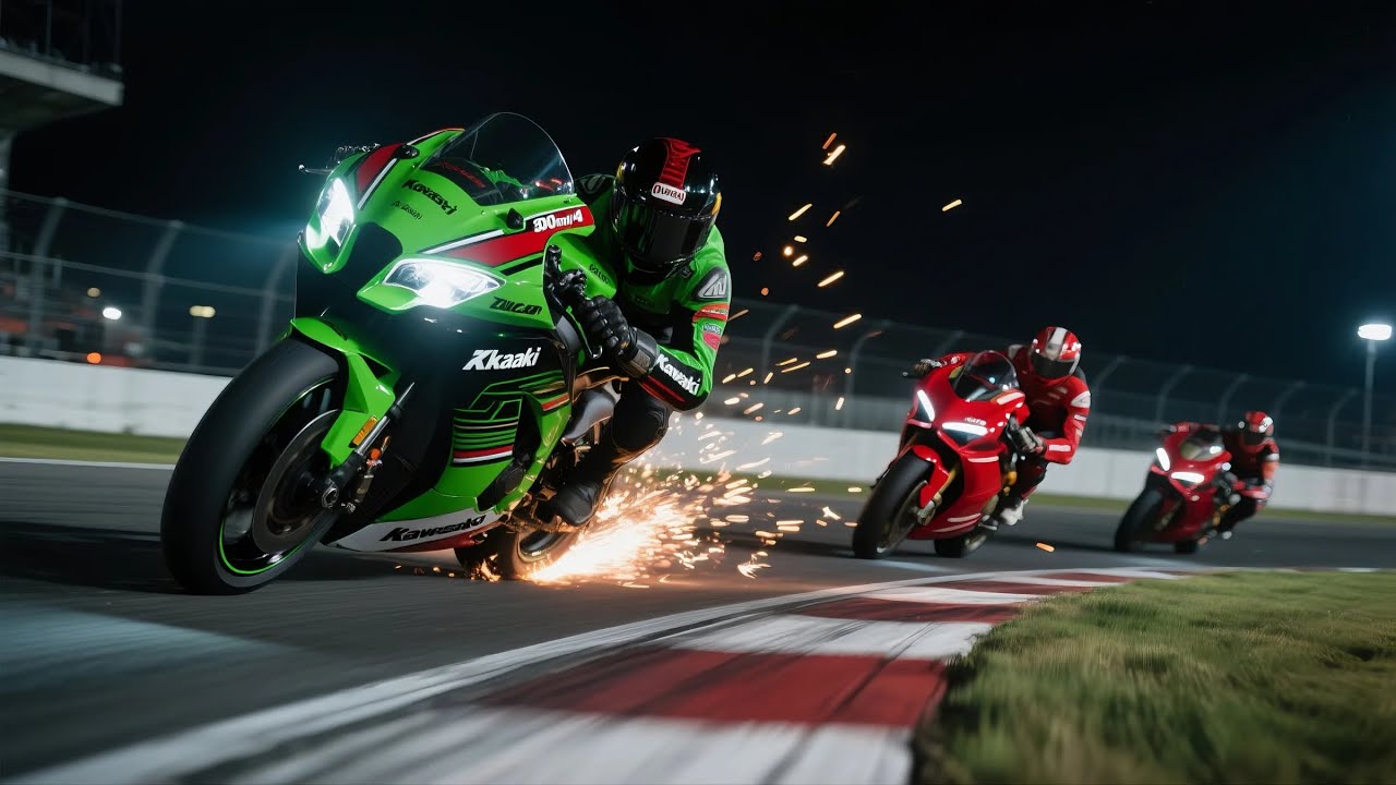 BUKTI BARU! ZX10RR LEBIH SUPERIOR dari DUCATI V4? OVERTAKING EKSTREM MOTOR SAMPAI LIMIT!