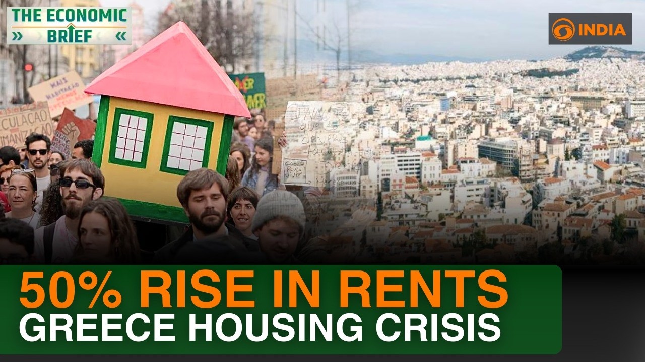 50% rent rise | Why Greeks are facing housing crisis | Economy crash | Greece golden visa