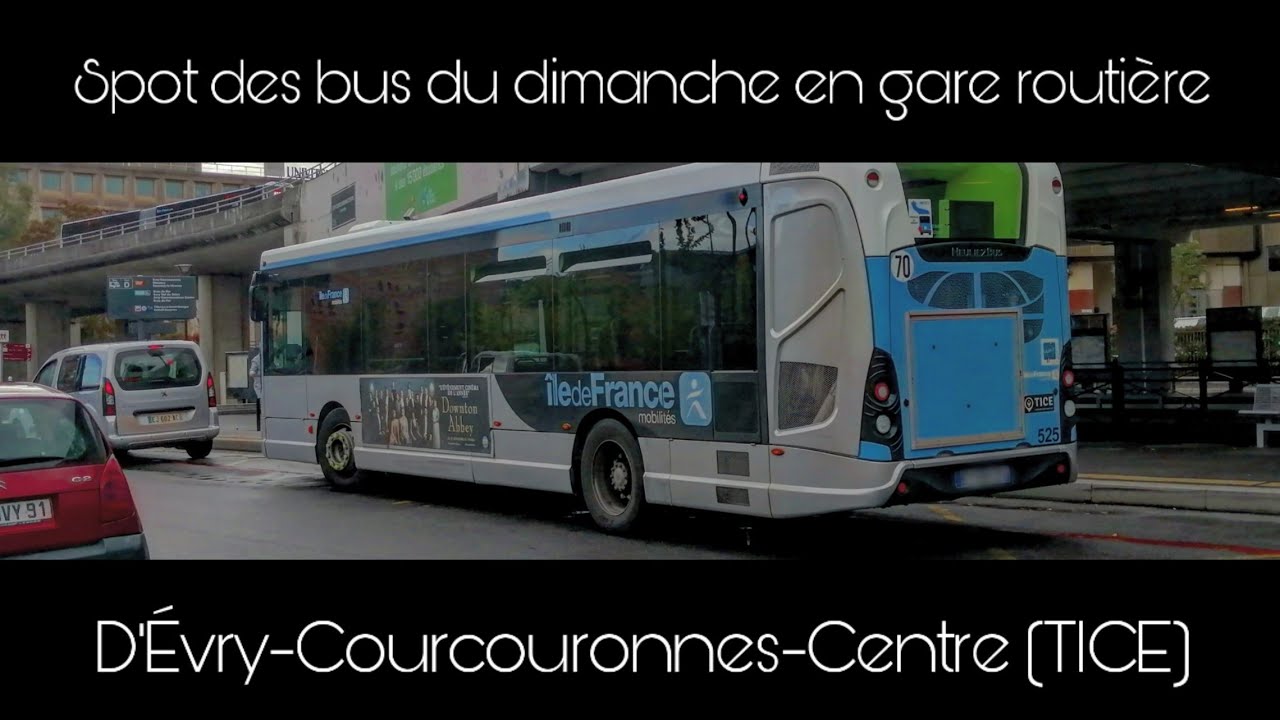 Spot - Des Bus Le Dimanche à Évry-Courcouronnes-Centre (TICE)