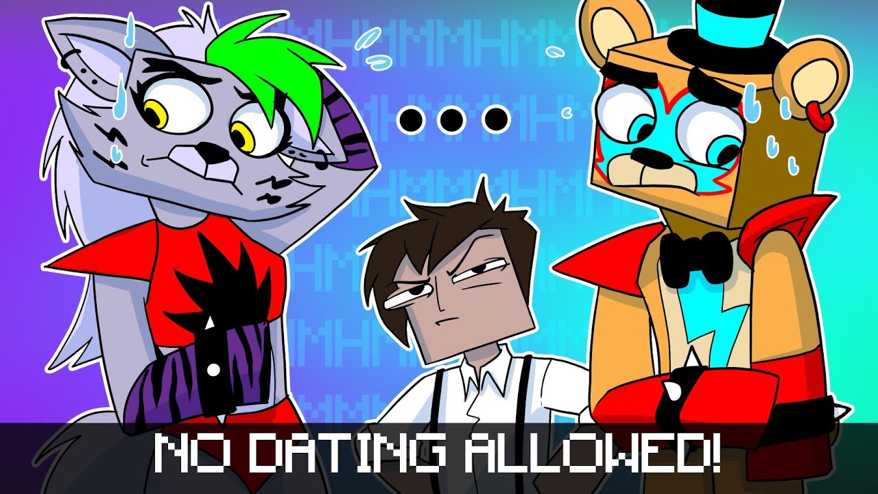 CEO Wont let Glamrock Freddy and Roxanne Alone! In Minecraft Security Breach Rp!