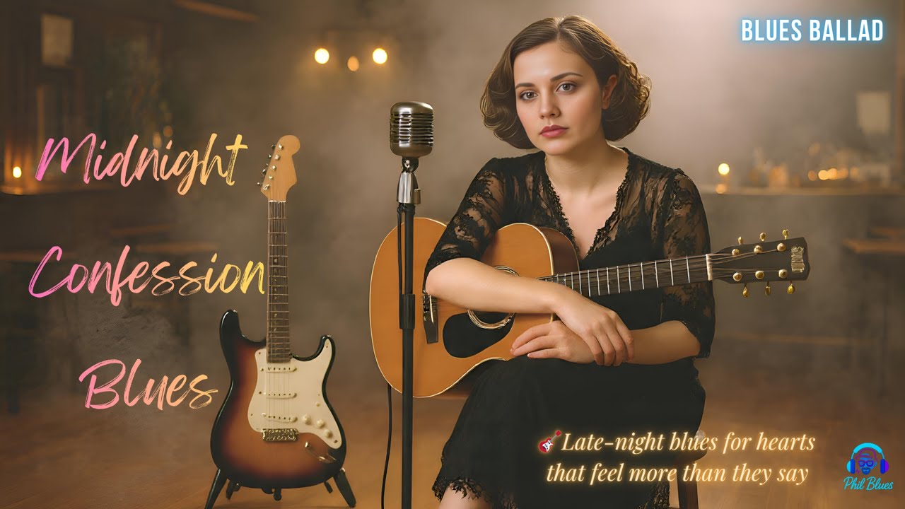 Midnight Confession Blues | Soulful Late-Night Blues Ballad of Truth, Regret & Quiet Redemption
