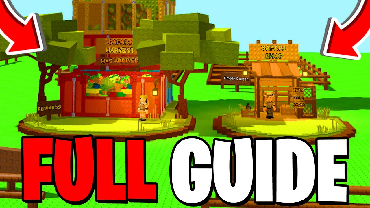 ПОЛНОЕ РУКОВОДСТВО ПО ОБНОВЛЕНИЮ САФАРИ в Grow a Garden! Roblox
