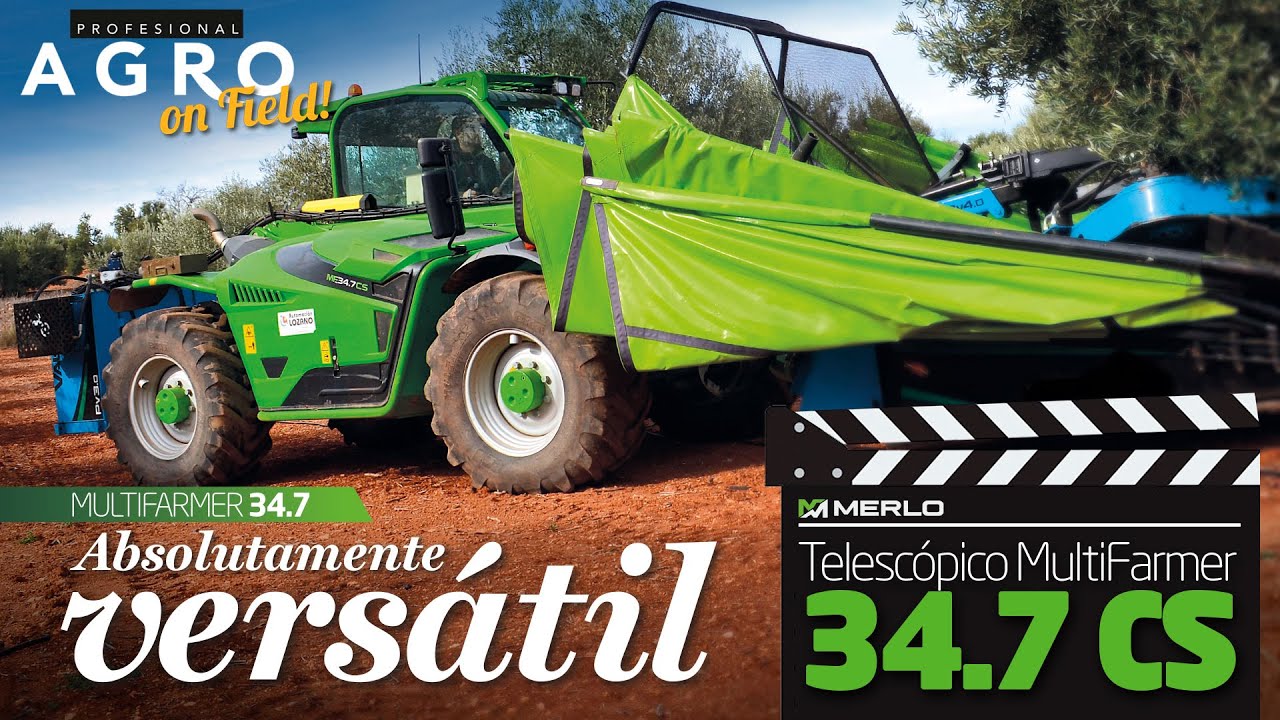 Manipulador telescópico Merlo Multifarmer 34.7 CS.